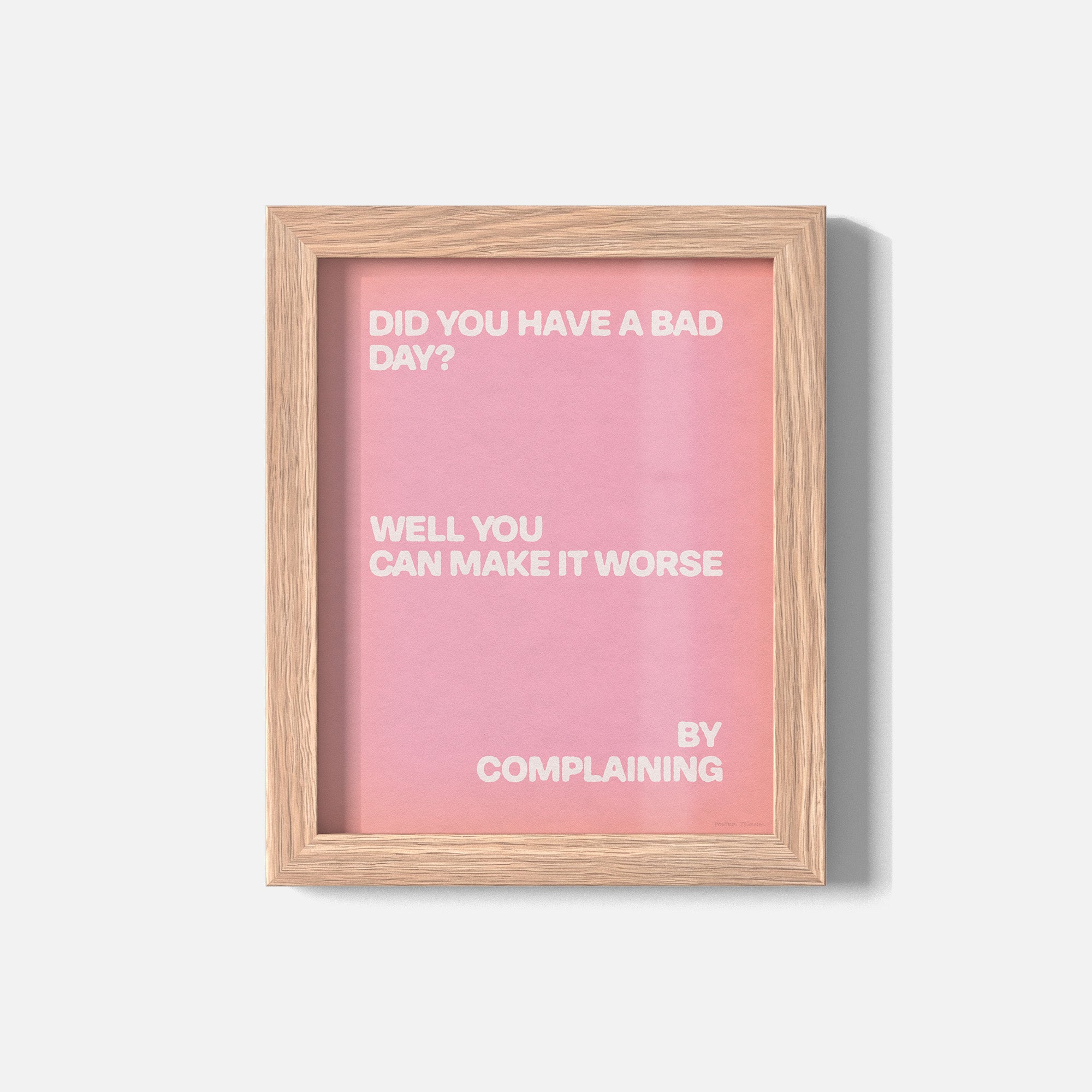 COMPLAINING PRINT