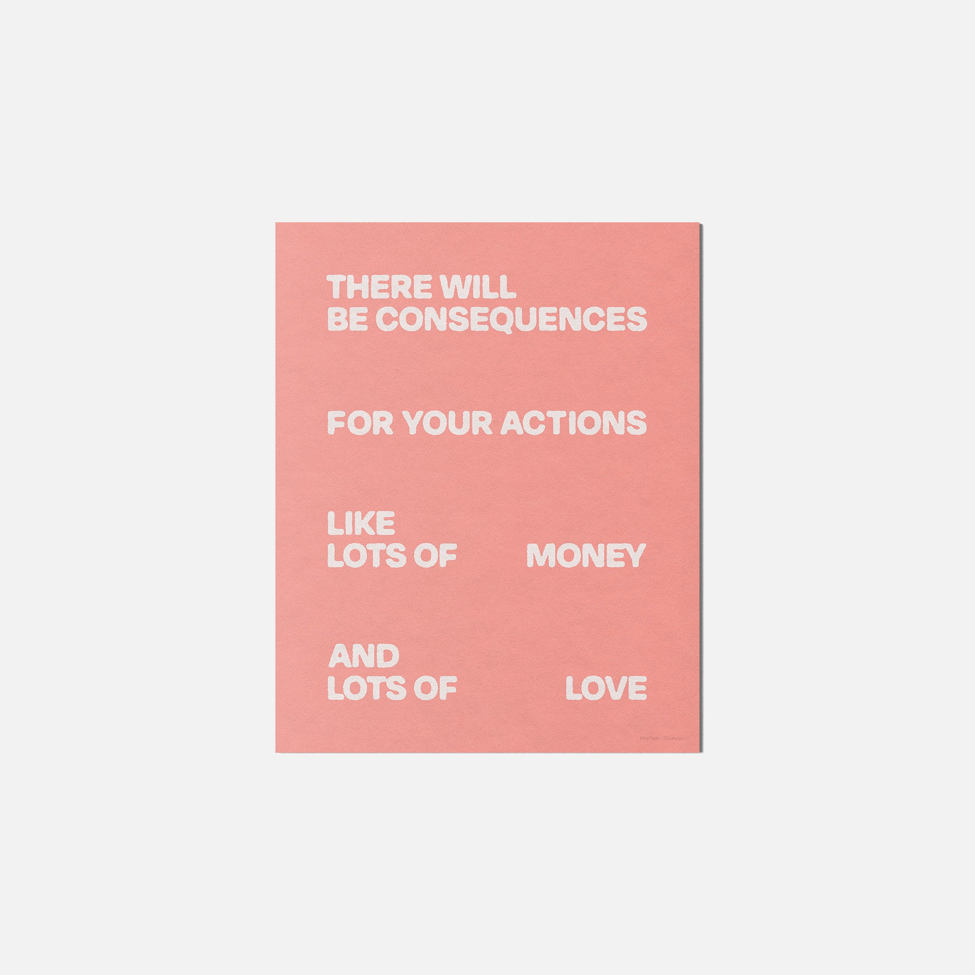 CONSEQUENCES PRINT