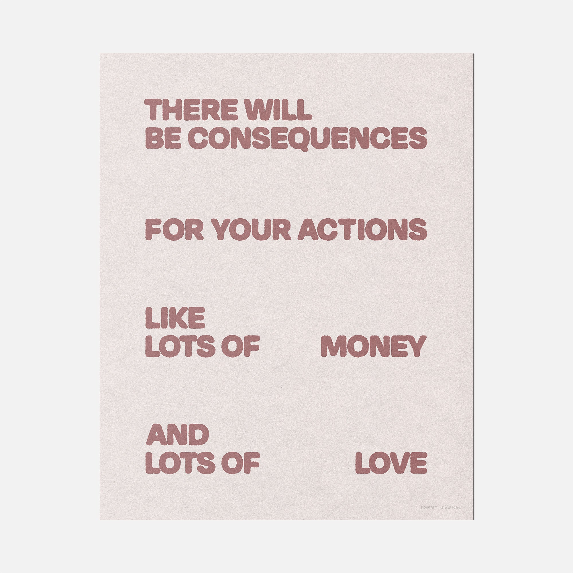 CONSEQUENCES PRINT
