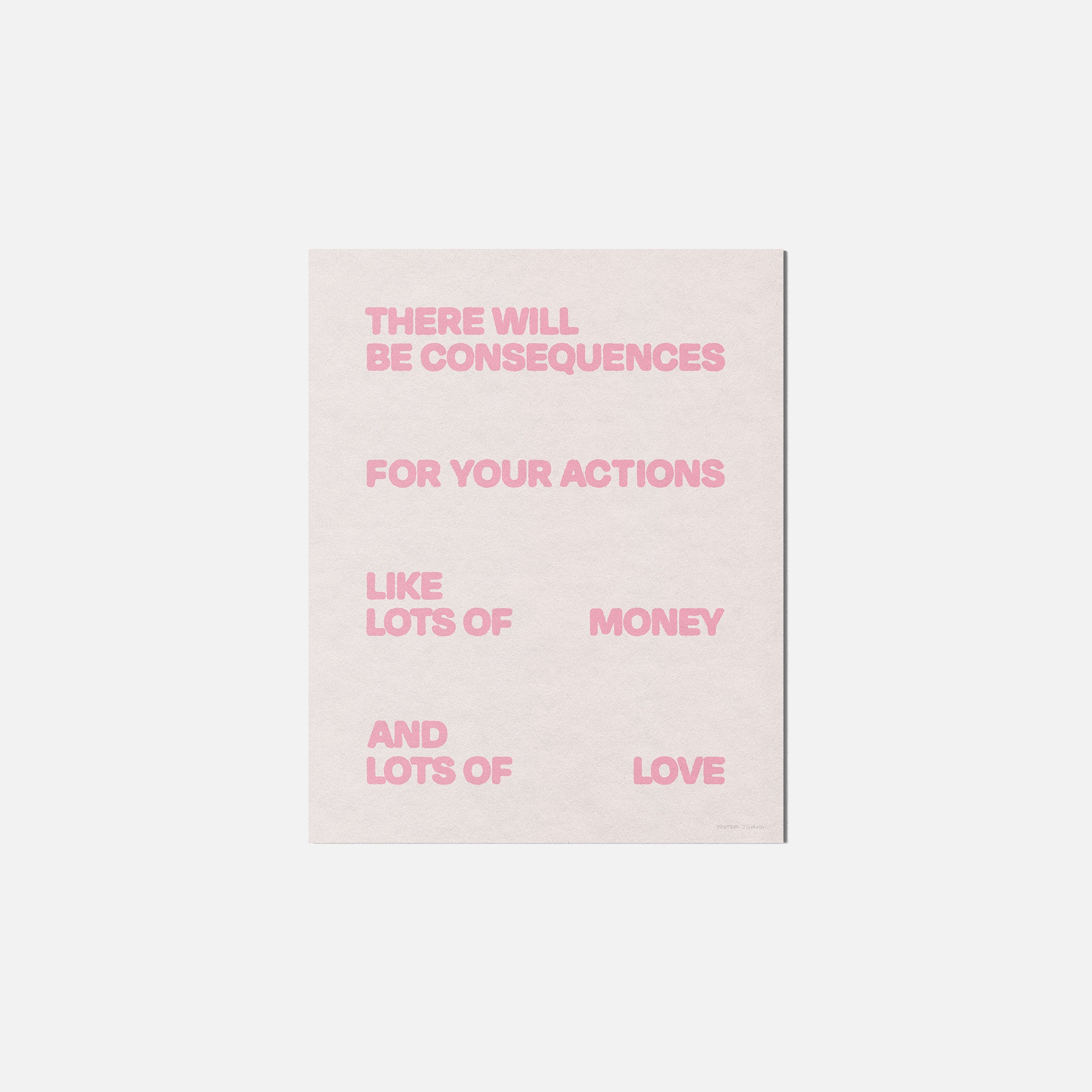 CONSEQUENCES PRINT