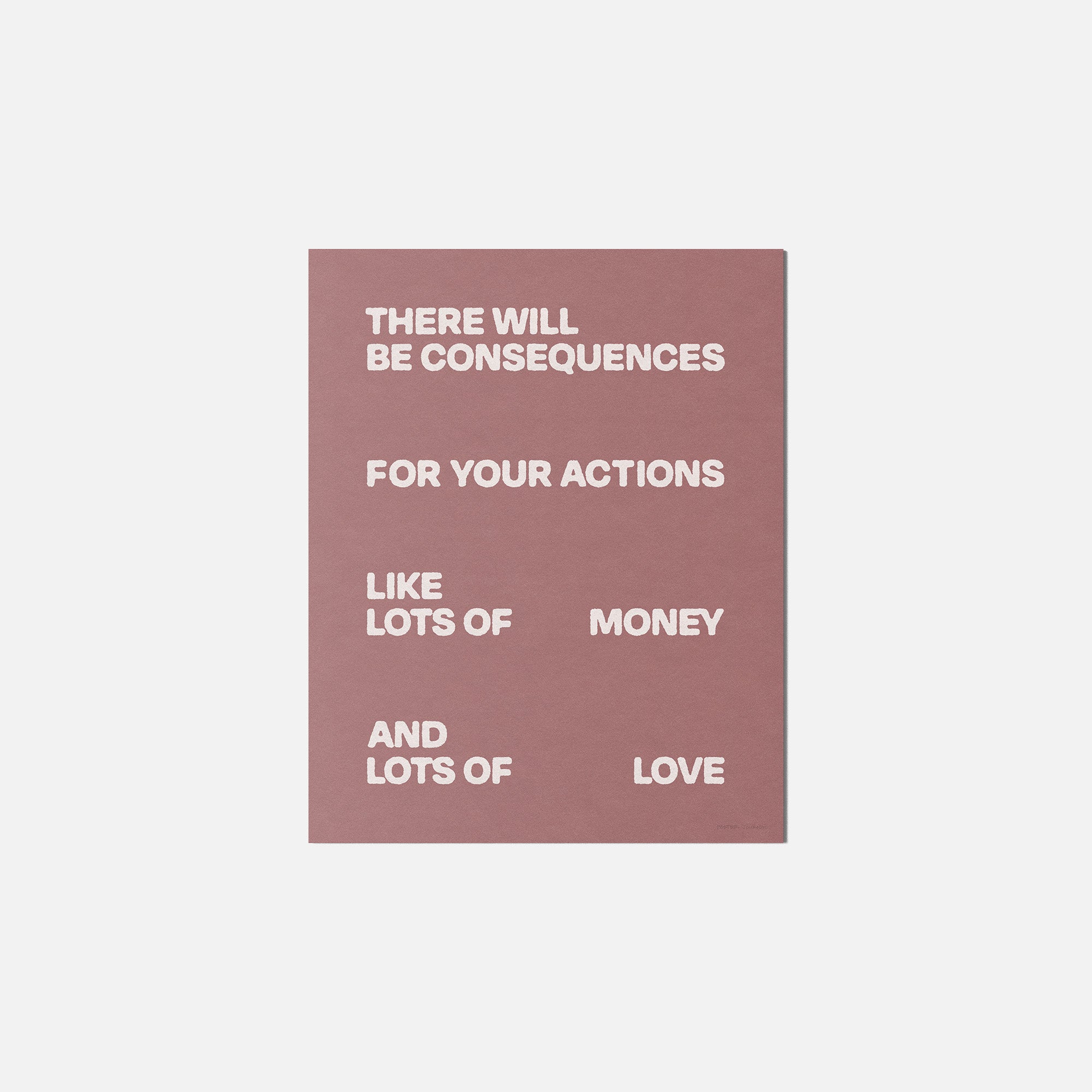 CONSEQUENCES PRINT