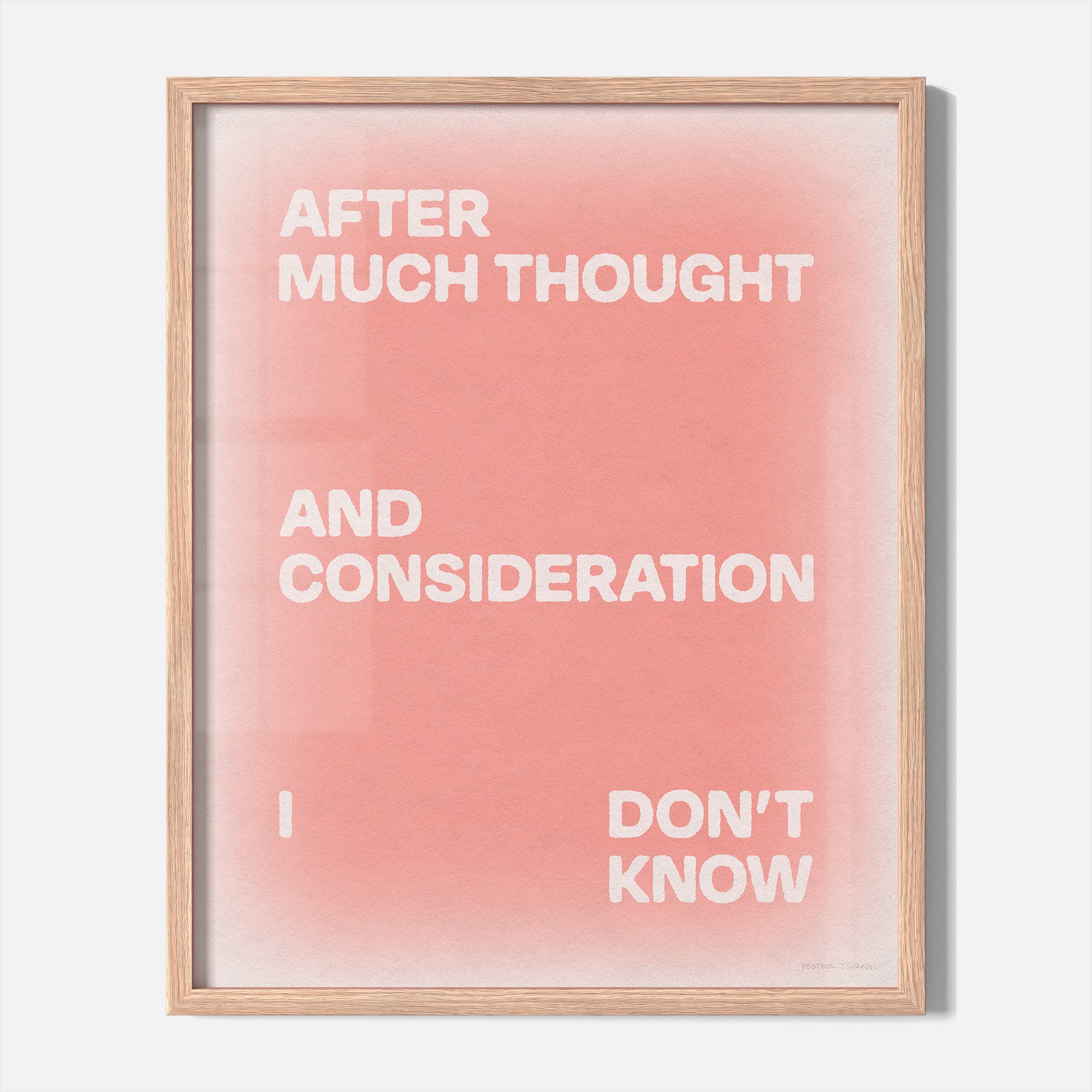 CONSIDERATION PRINT