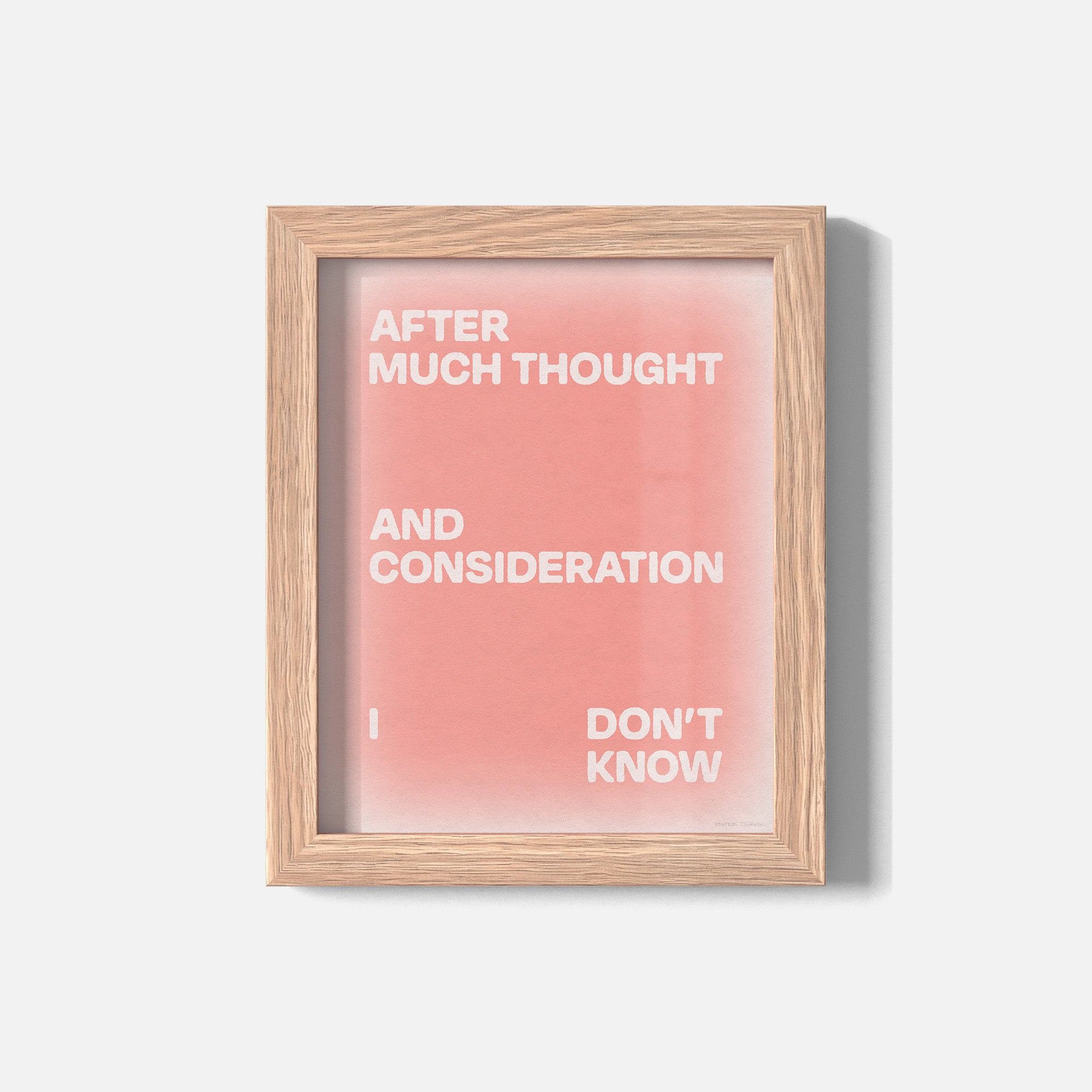 CONSIDERATION PRINT