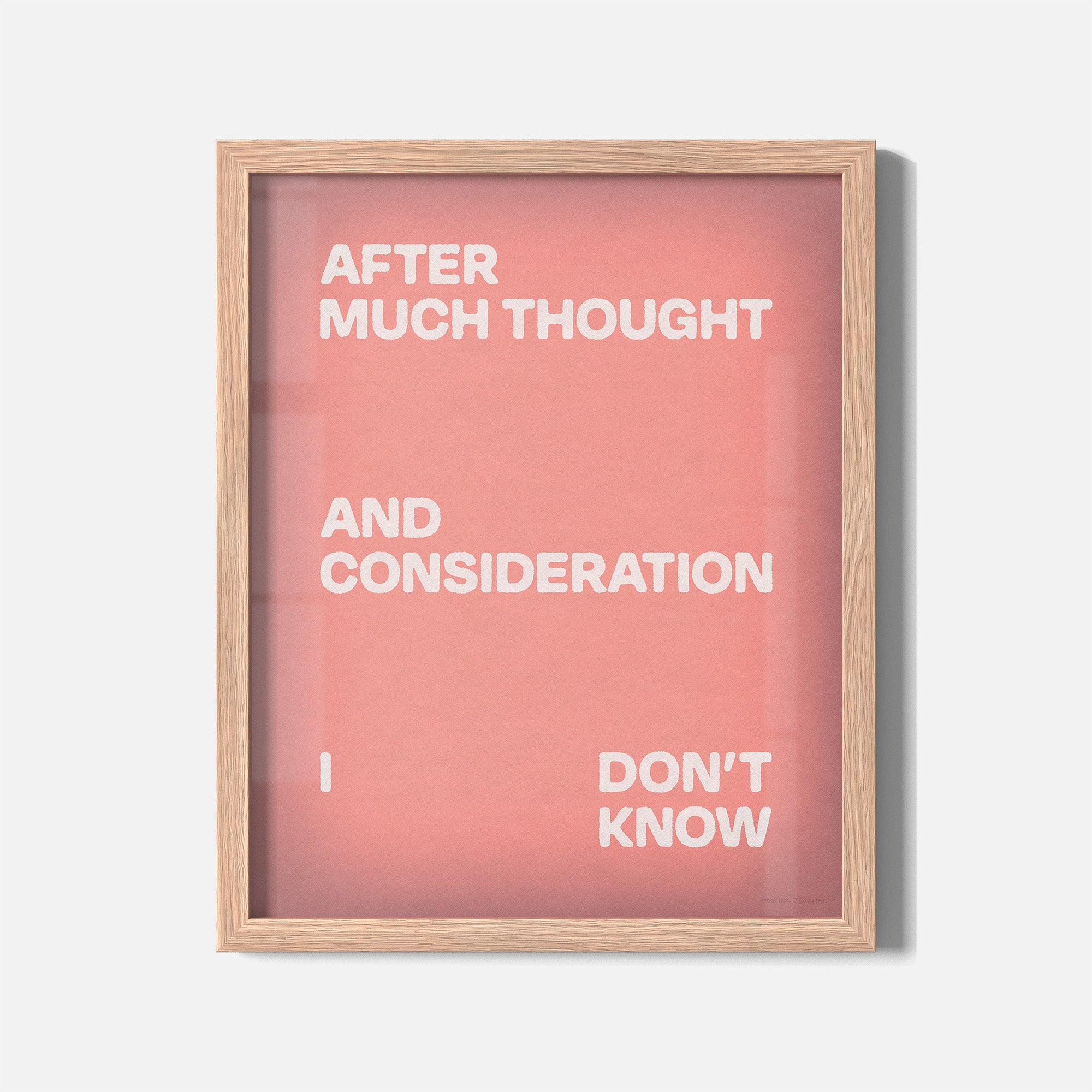 CONSIDERATION PRINT