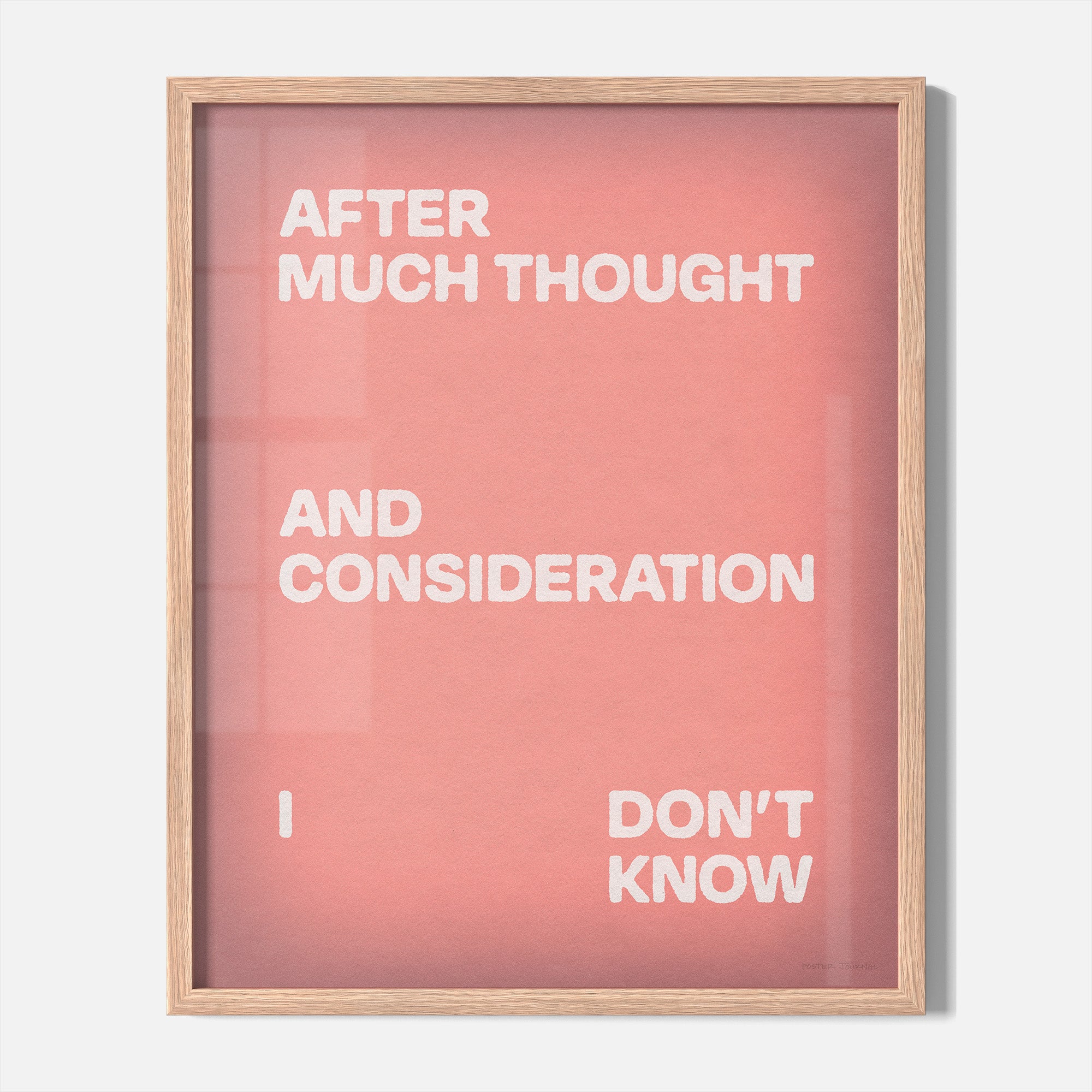 CONSIDERATION PRINT