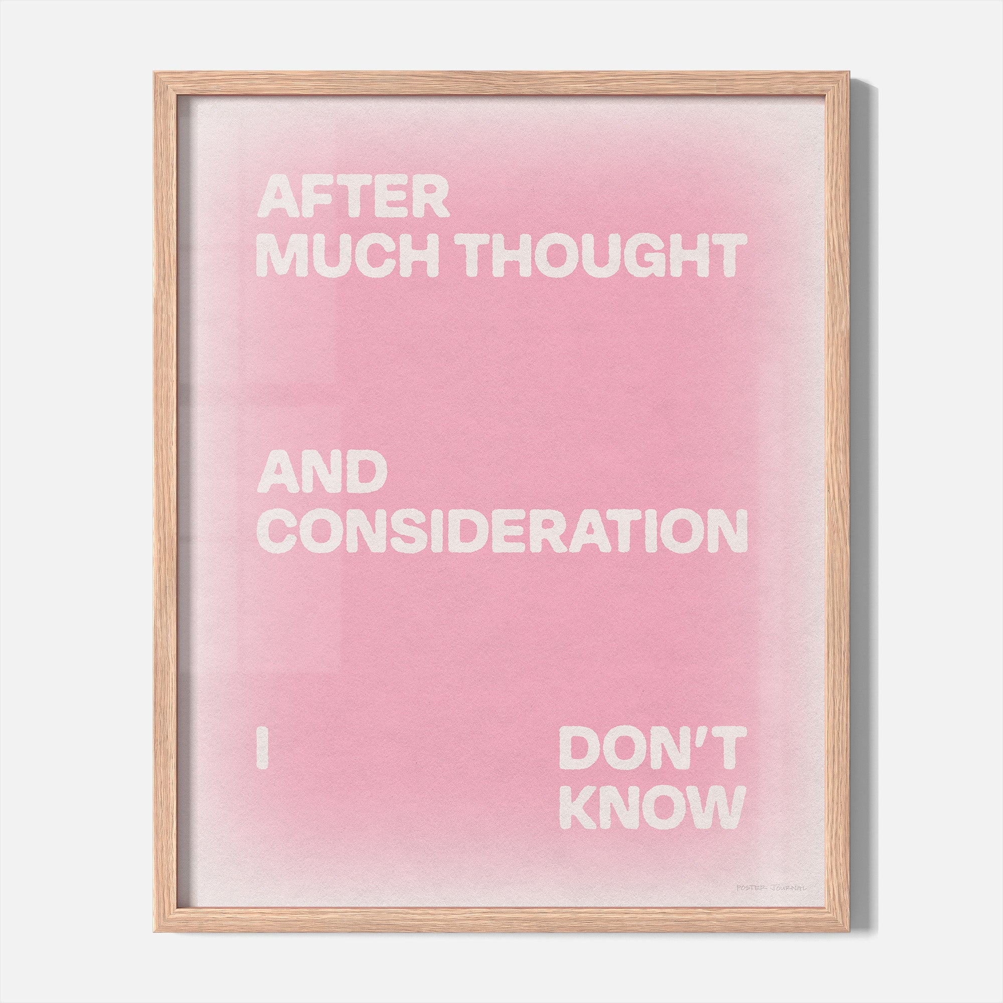 CONSIDERATION PRINT