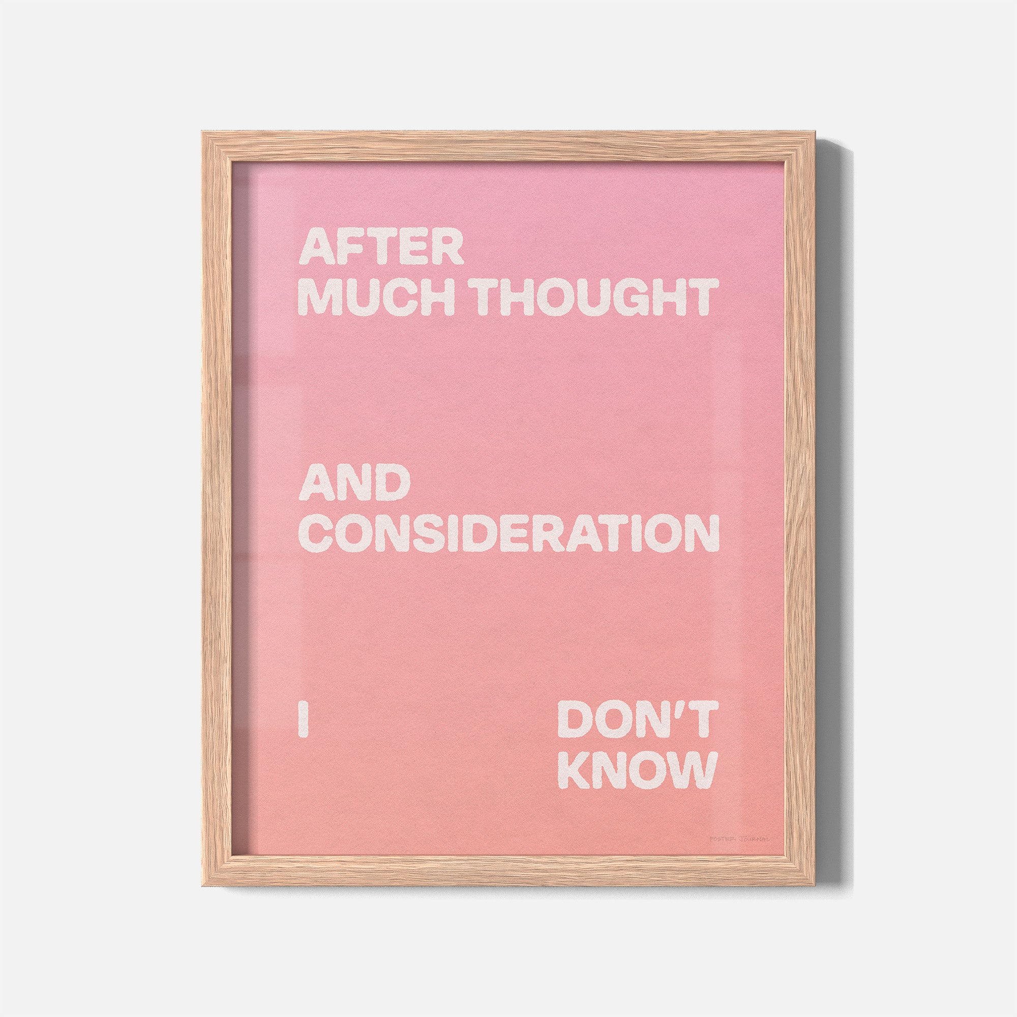 CONSIDERATION PRINT