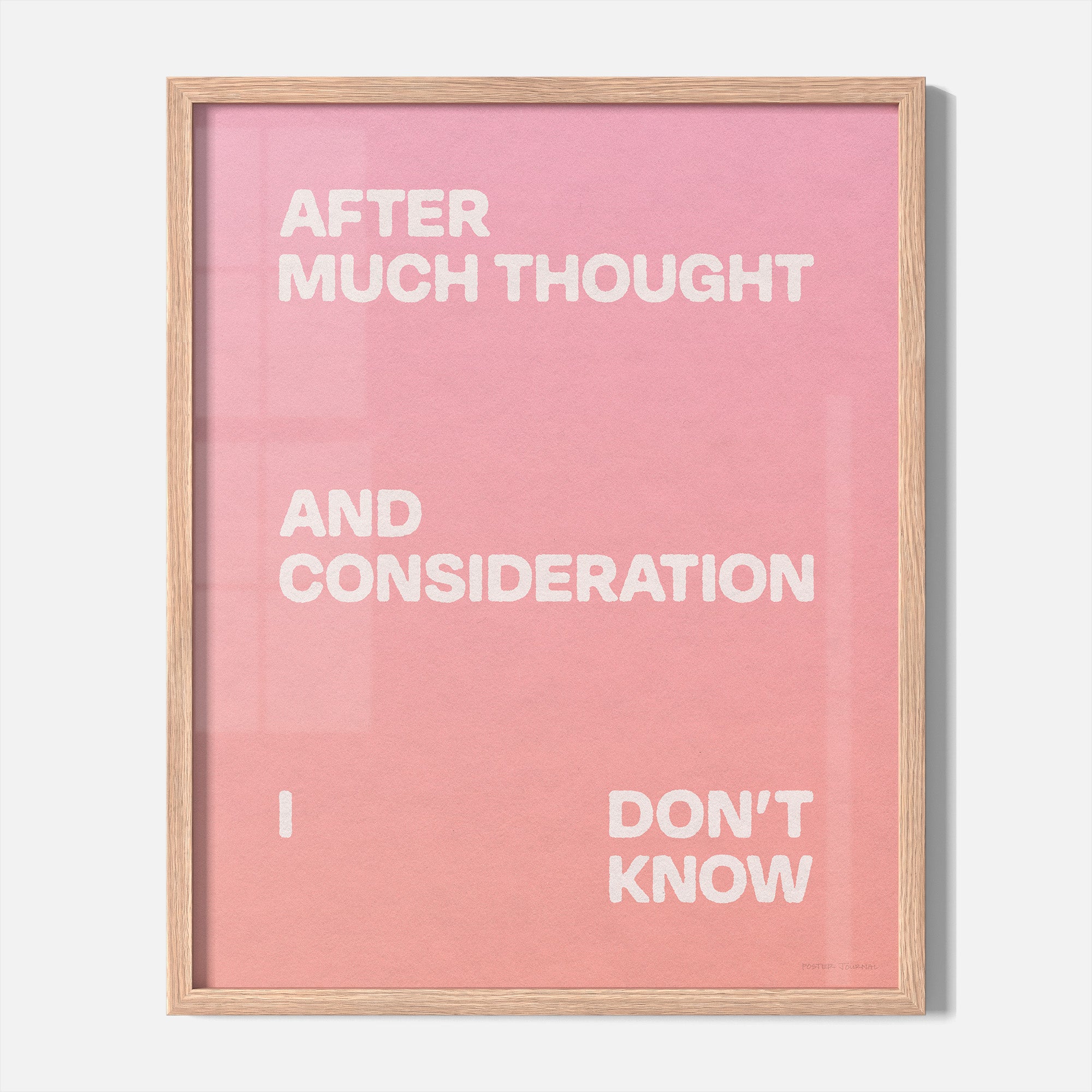 CONSIDERATION PRINT