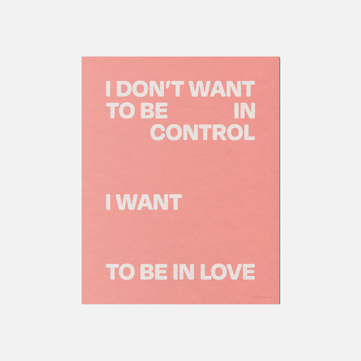 CONTROL PRINT