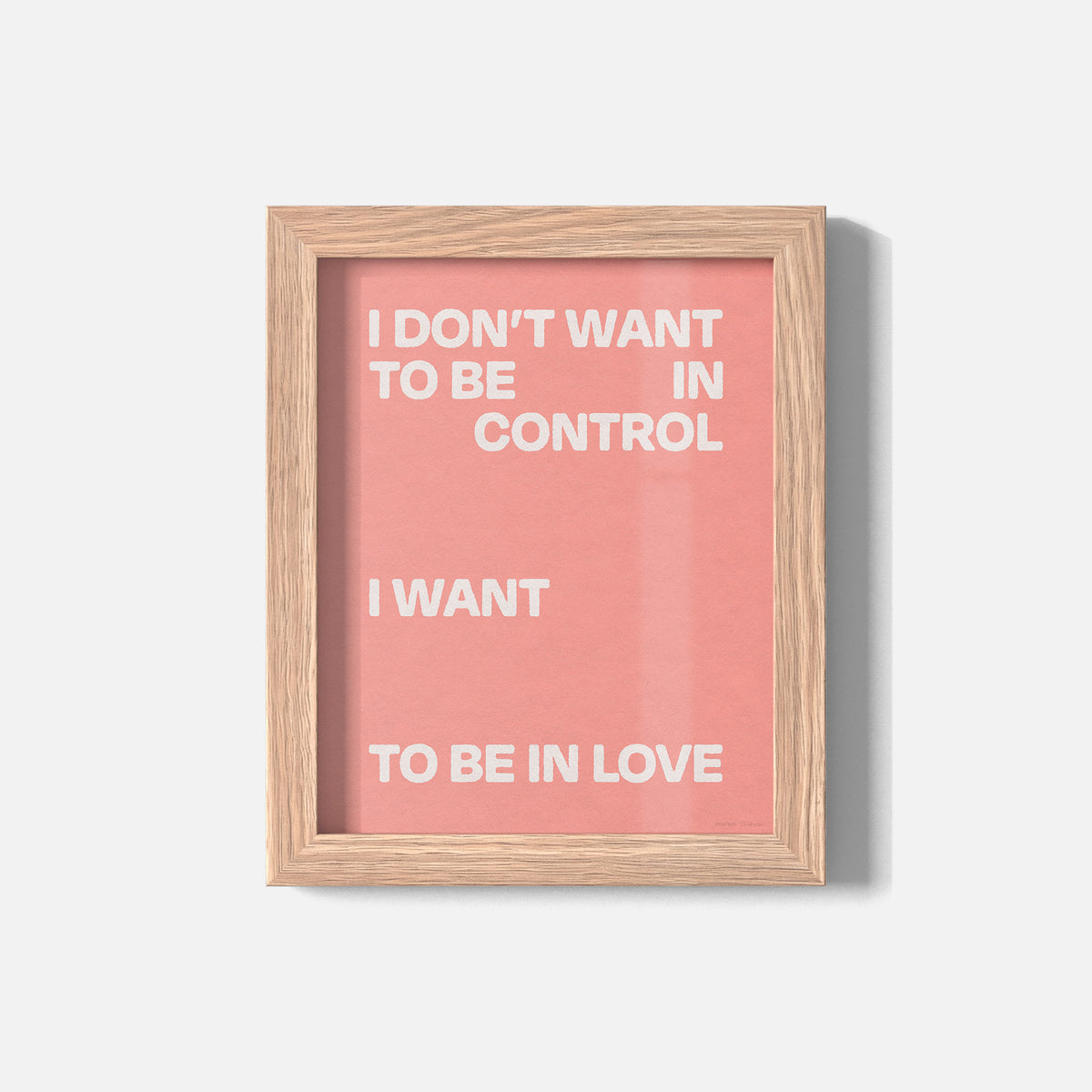 CONTROL PRINT