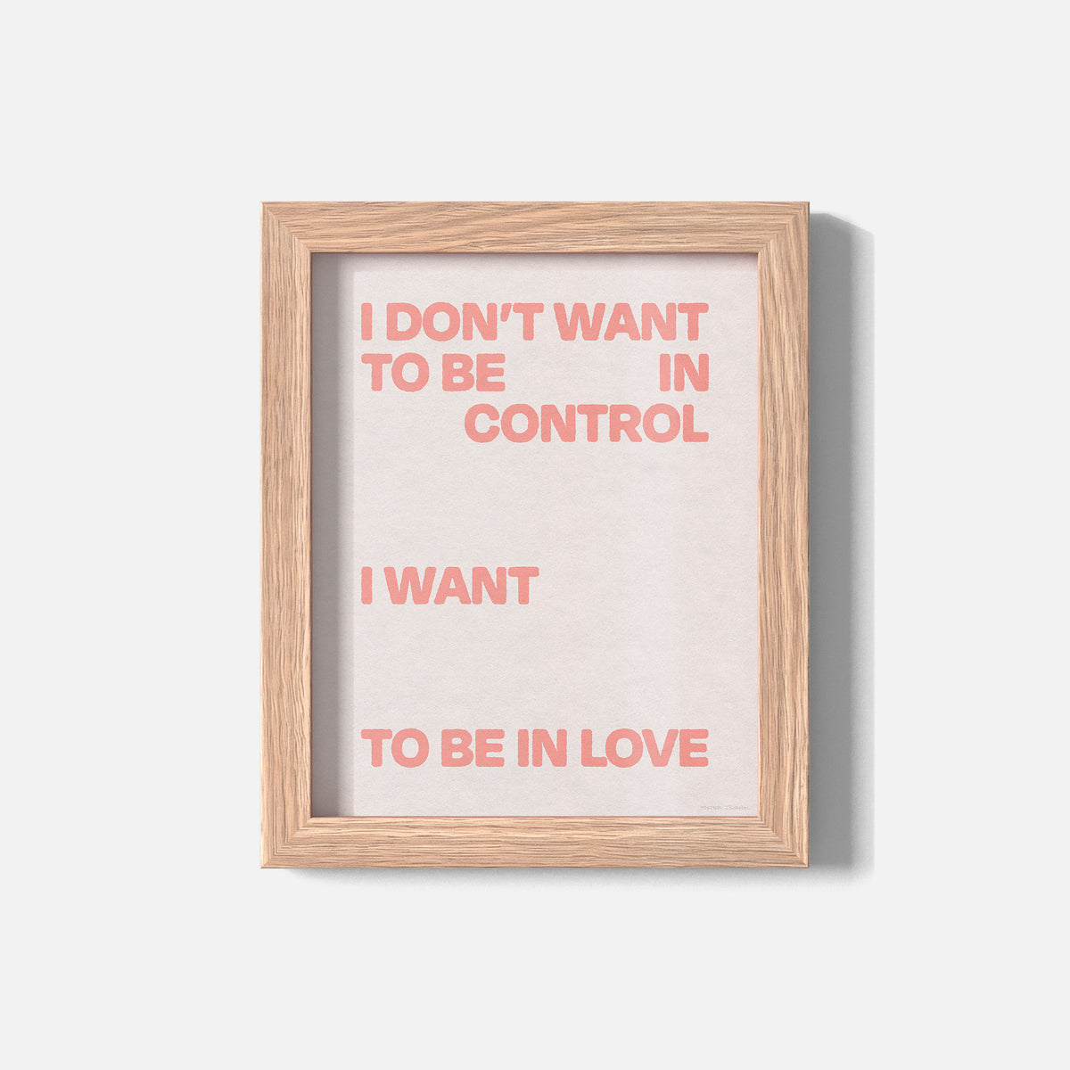 CONTROL PRINT