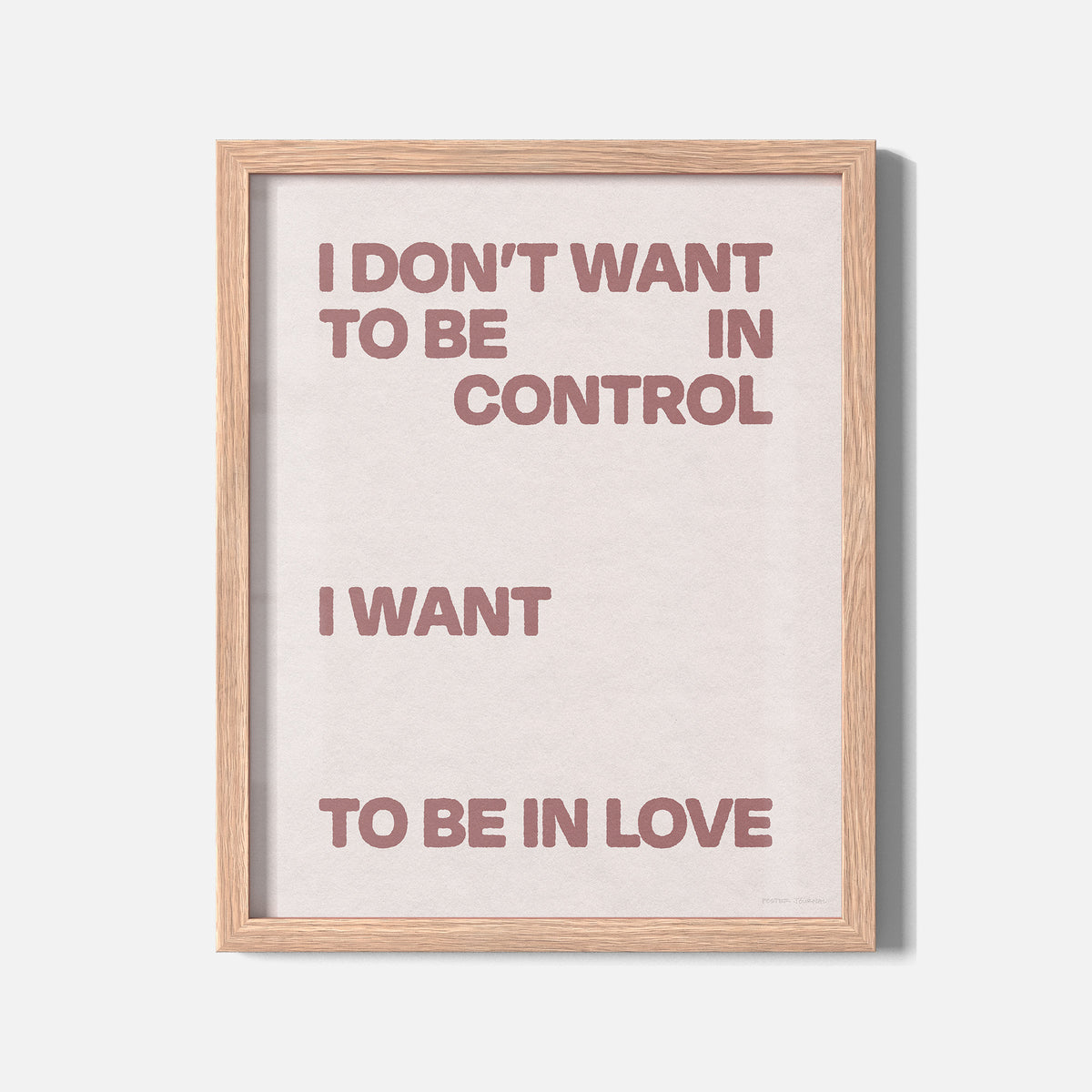 CONTROL PRINT