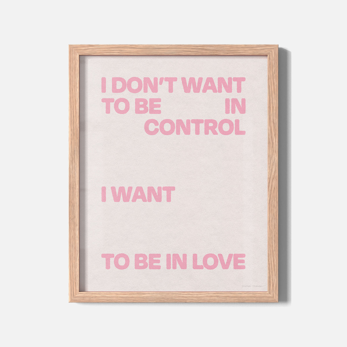 CONTROL PRINT