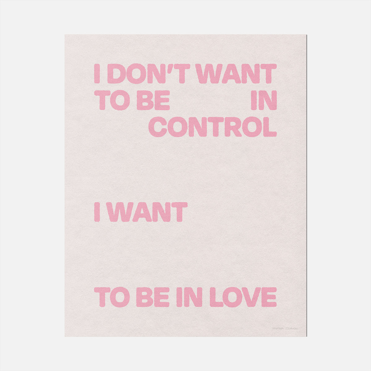 CONTROL PRINT