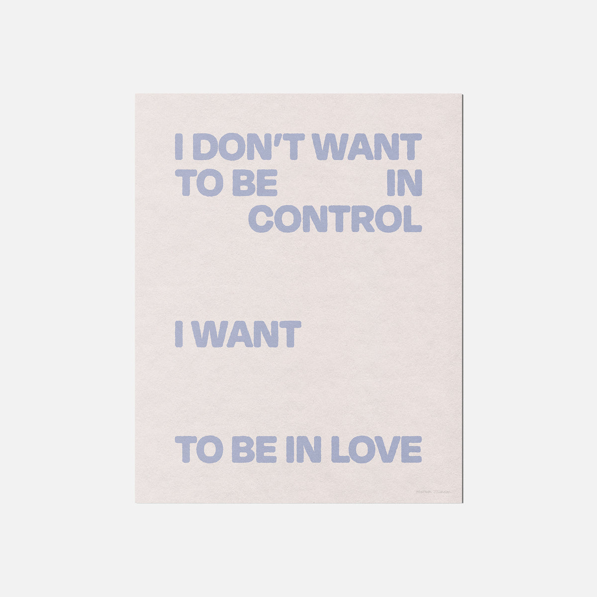 CONTROL PRINT