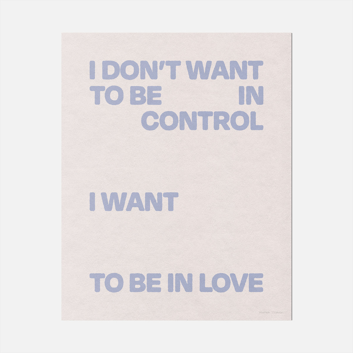 CONTROL PRINT