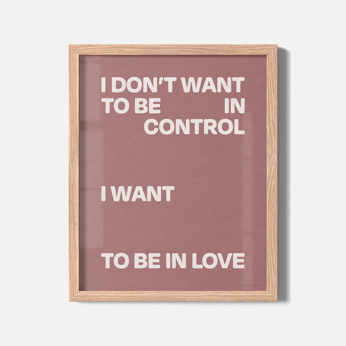 CONTROL PRINT