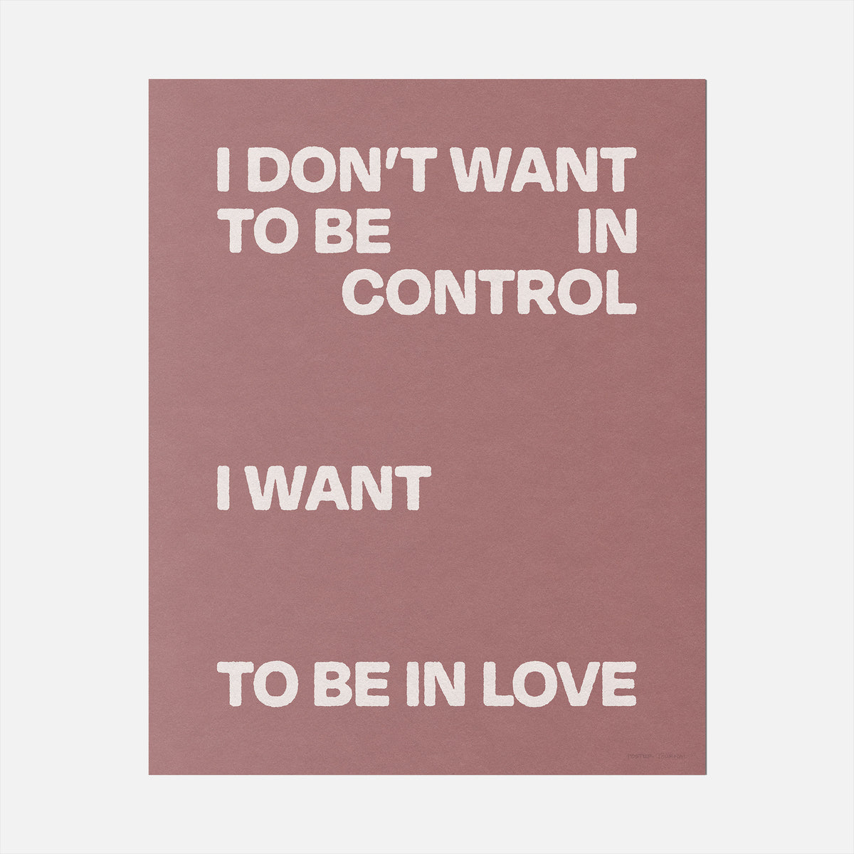 CONTROL PRINT