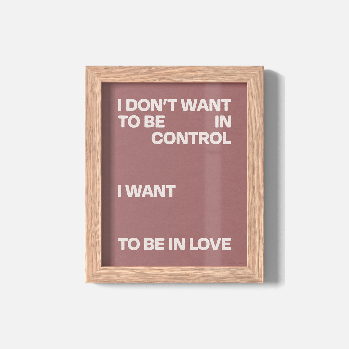 CONTROL PRINT