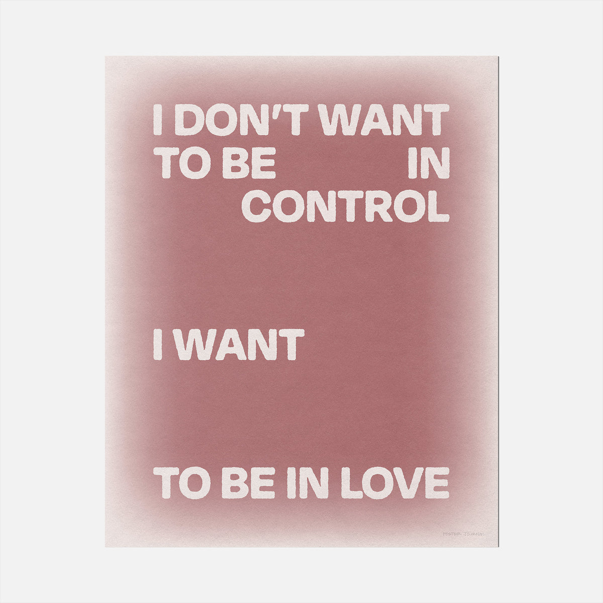 CONTROL PRINT