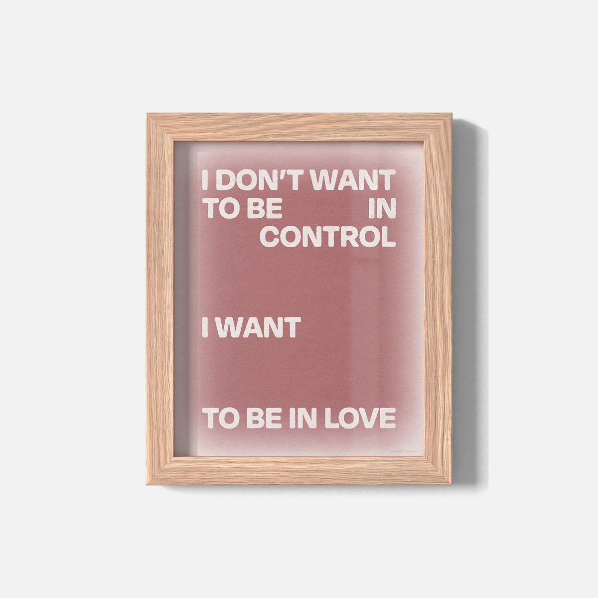 CONTROL PRINT
