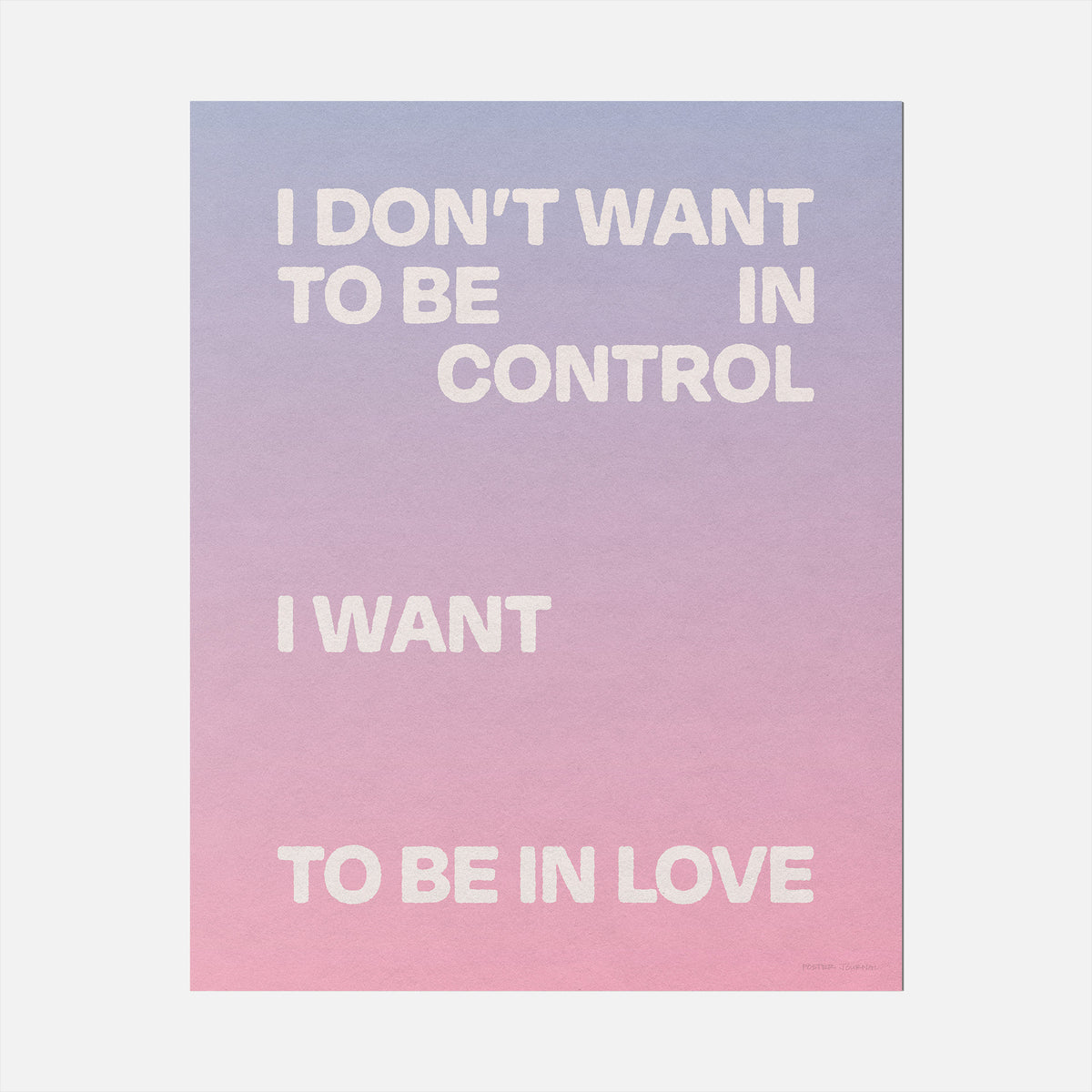 CONTROL PRINT