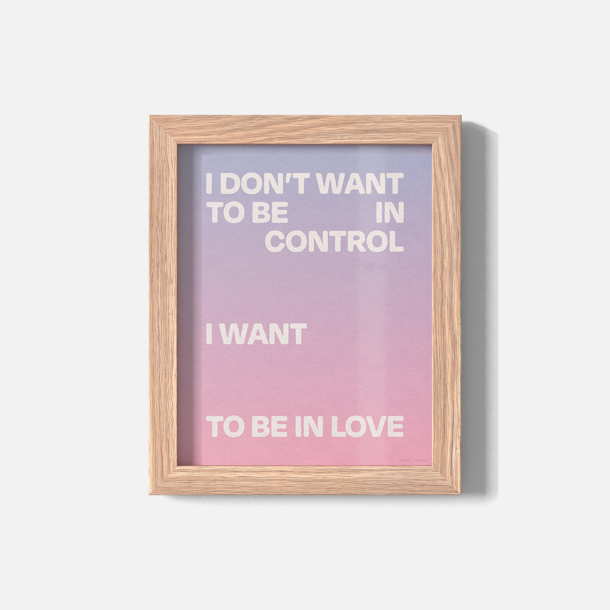 CONTROL PRINT
