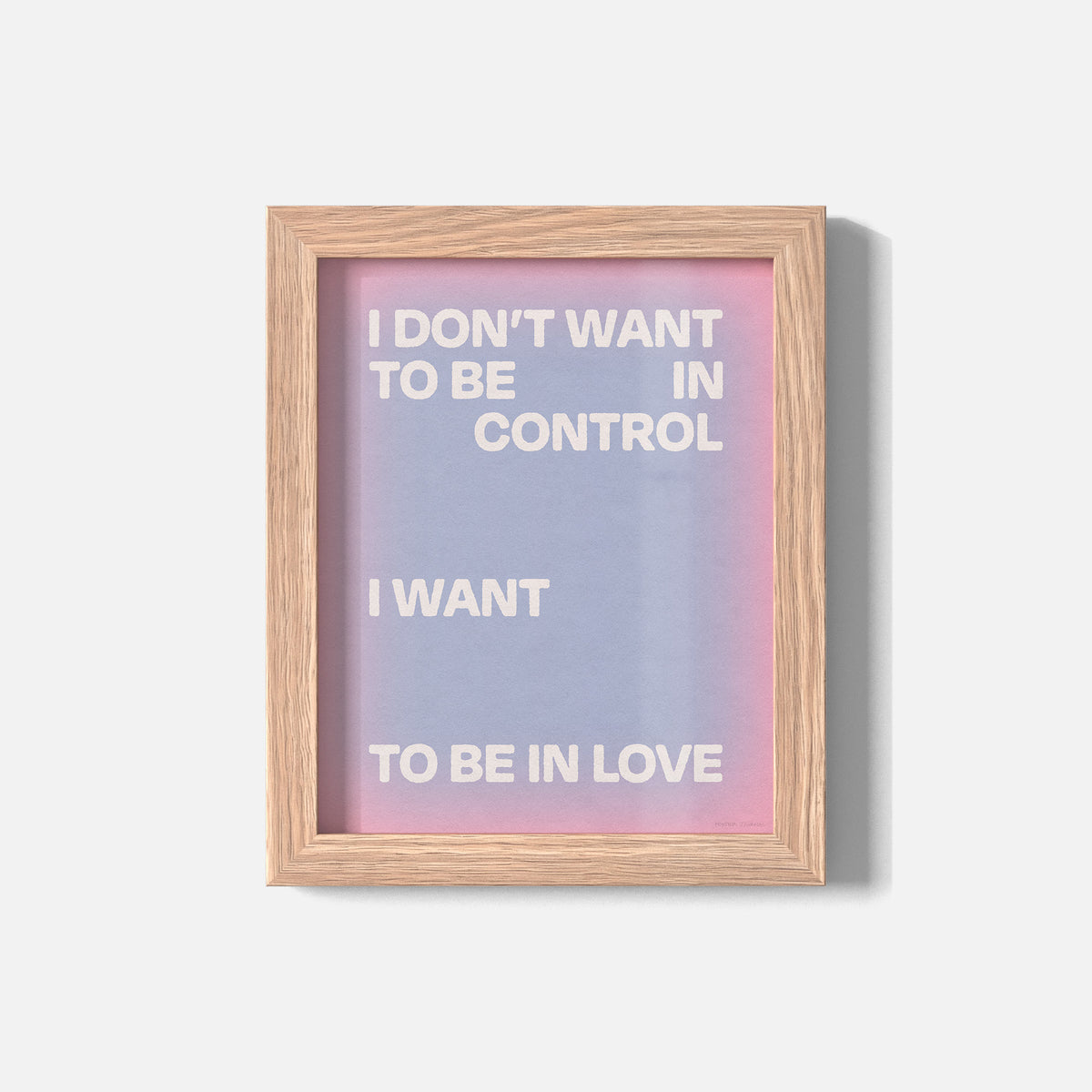 CONTROL PRINT