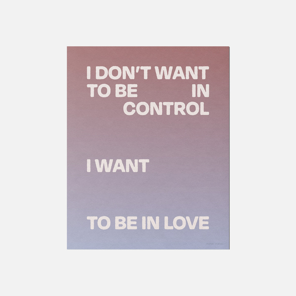 CONTROL PRINT