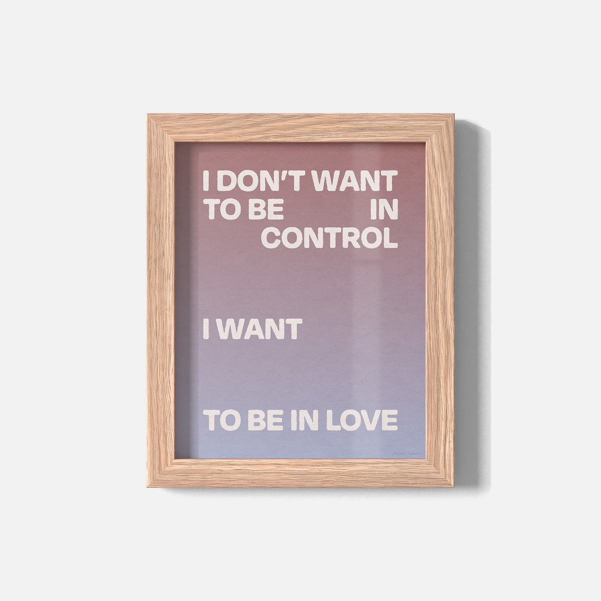 CONTROL PRINT