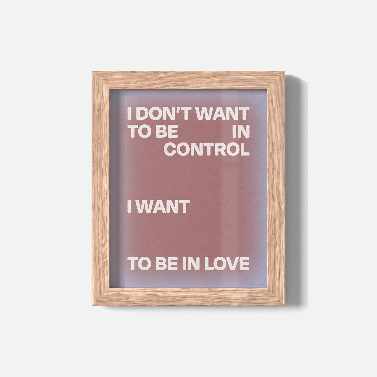 CONTROL PRINT