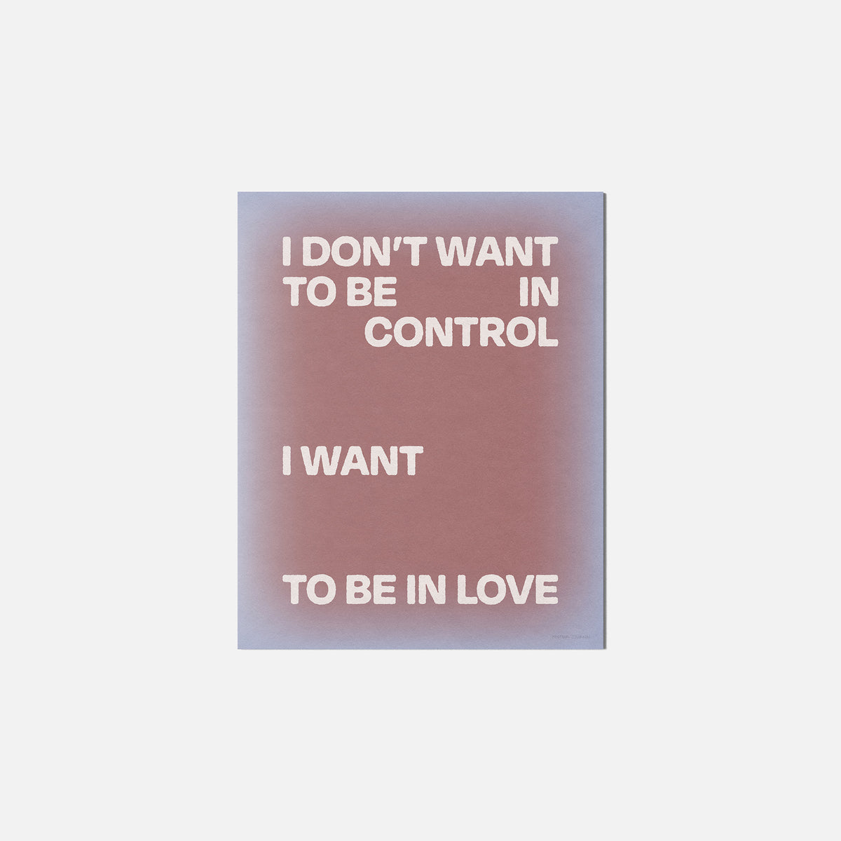 CONTROL PRINT