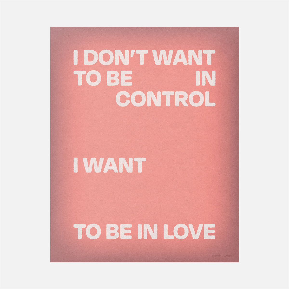 CONTROL PRINT