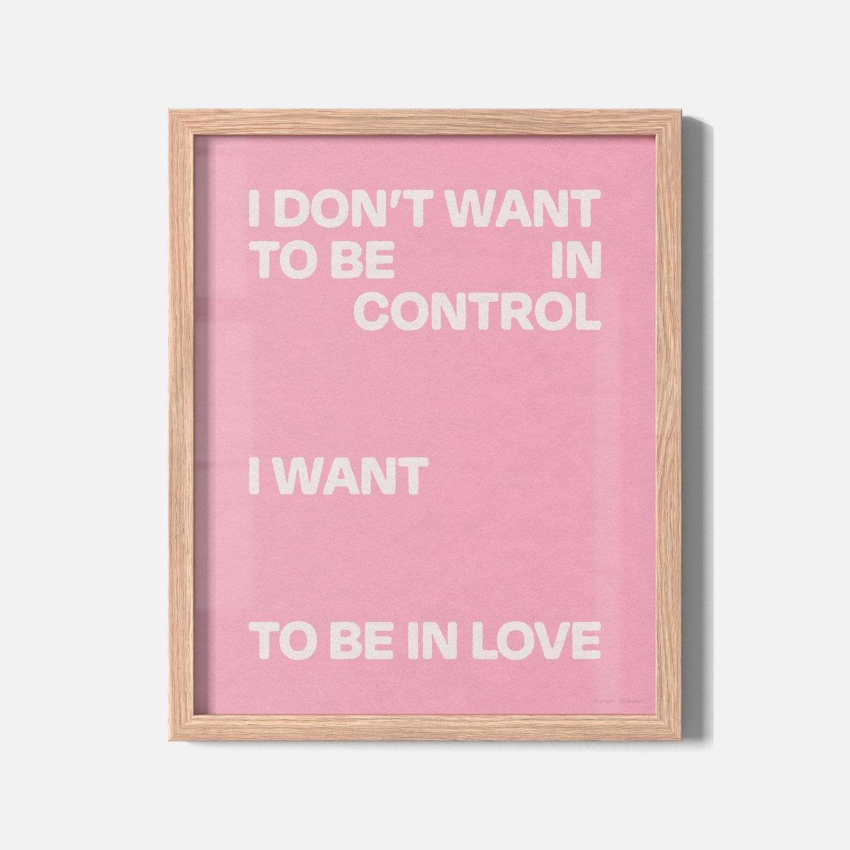 CONTROL PRINT