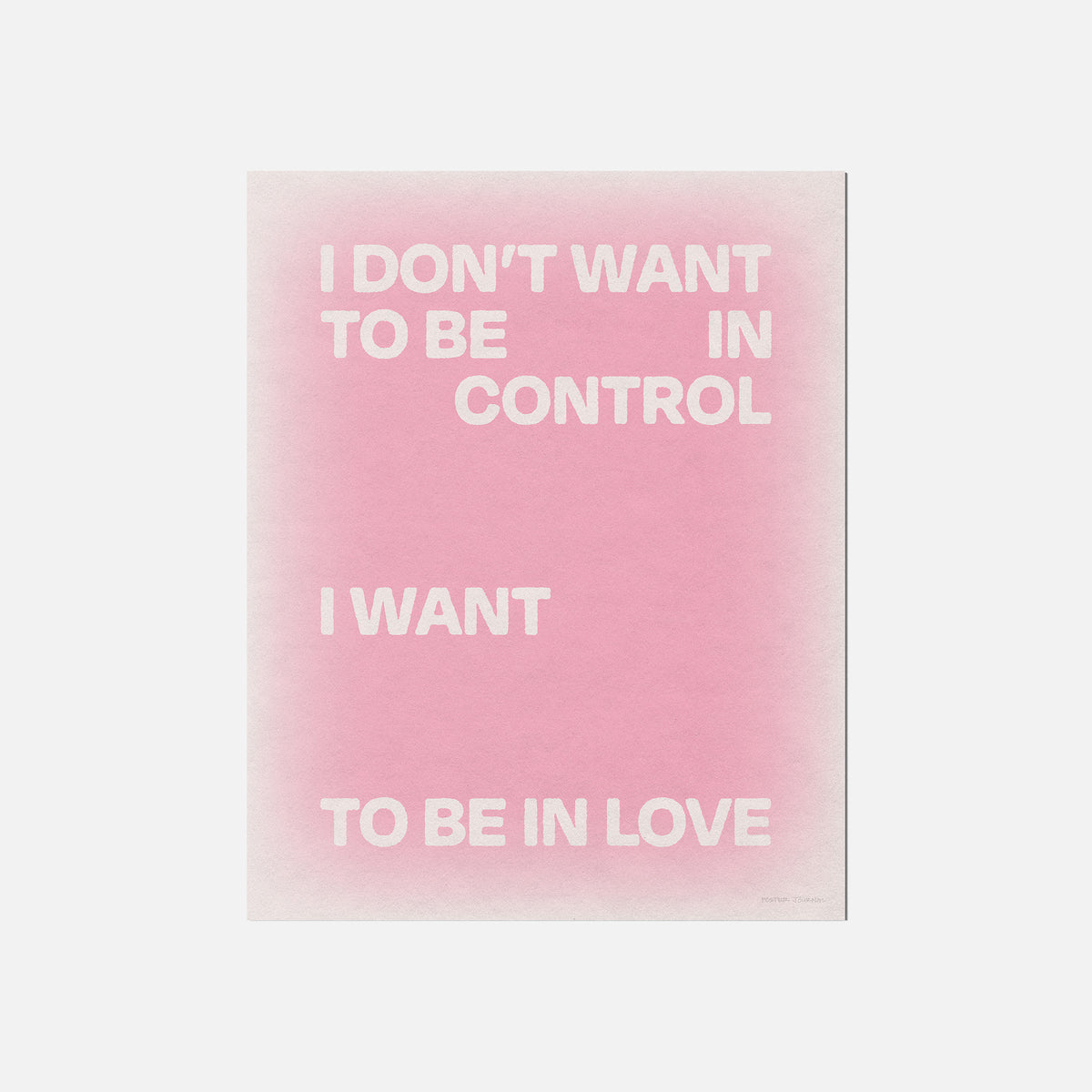 CONTROL PRINT
