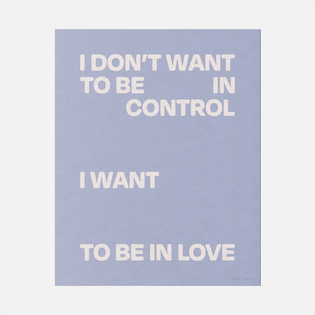 CONTROL PRINT