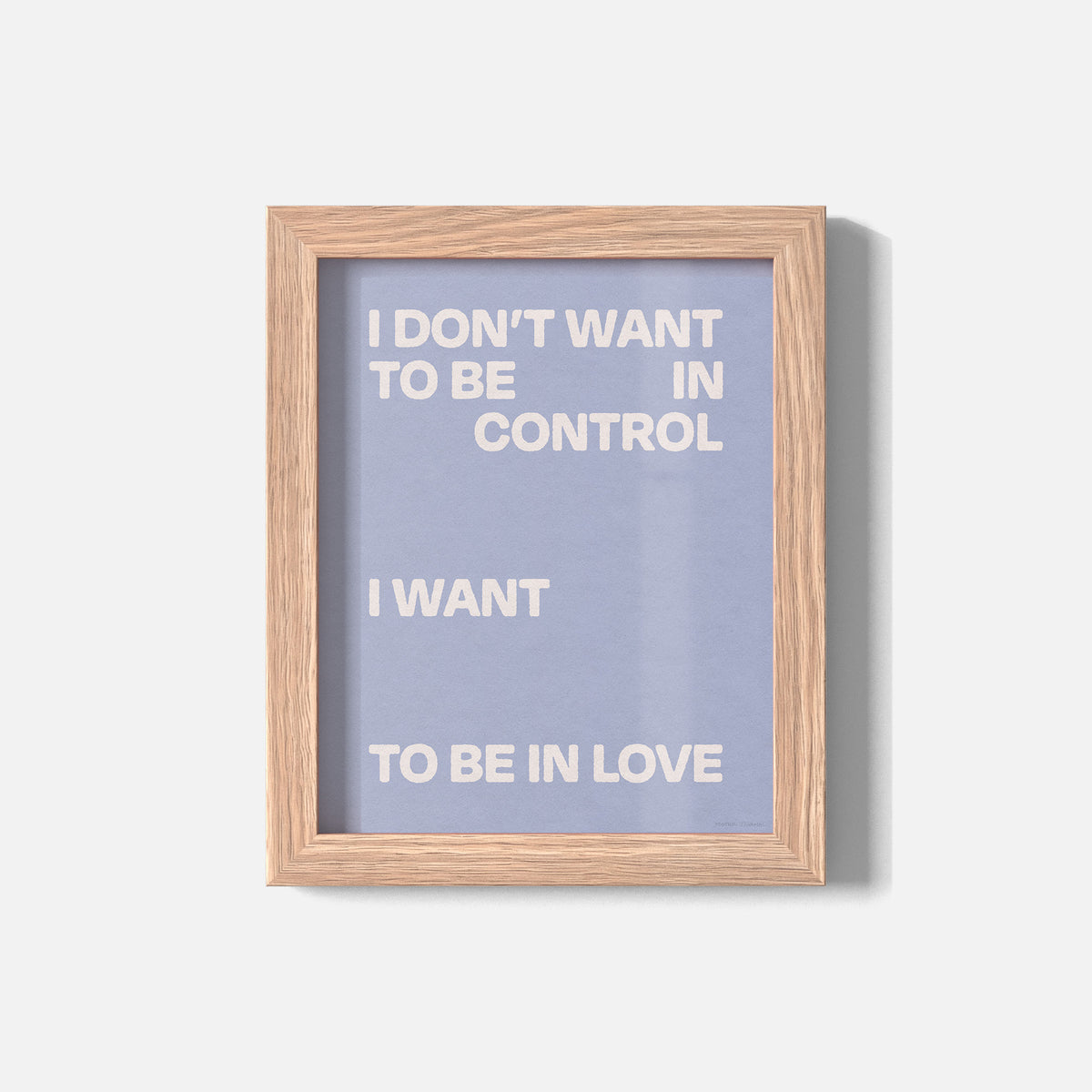 CONTROL PRINT