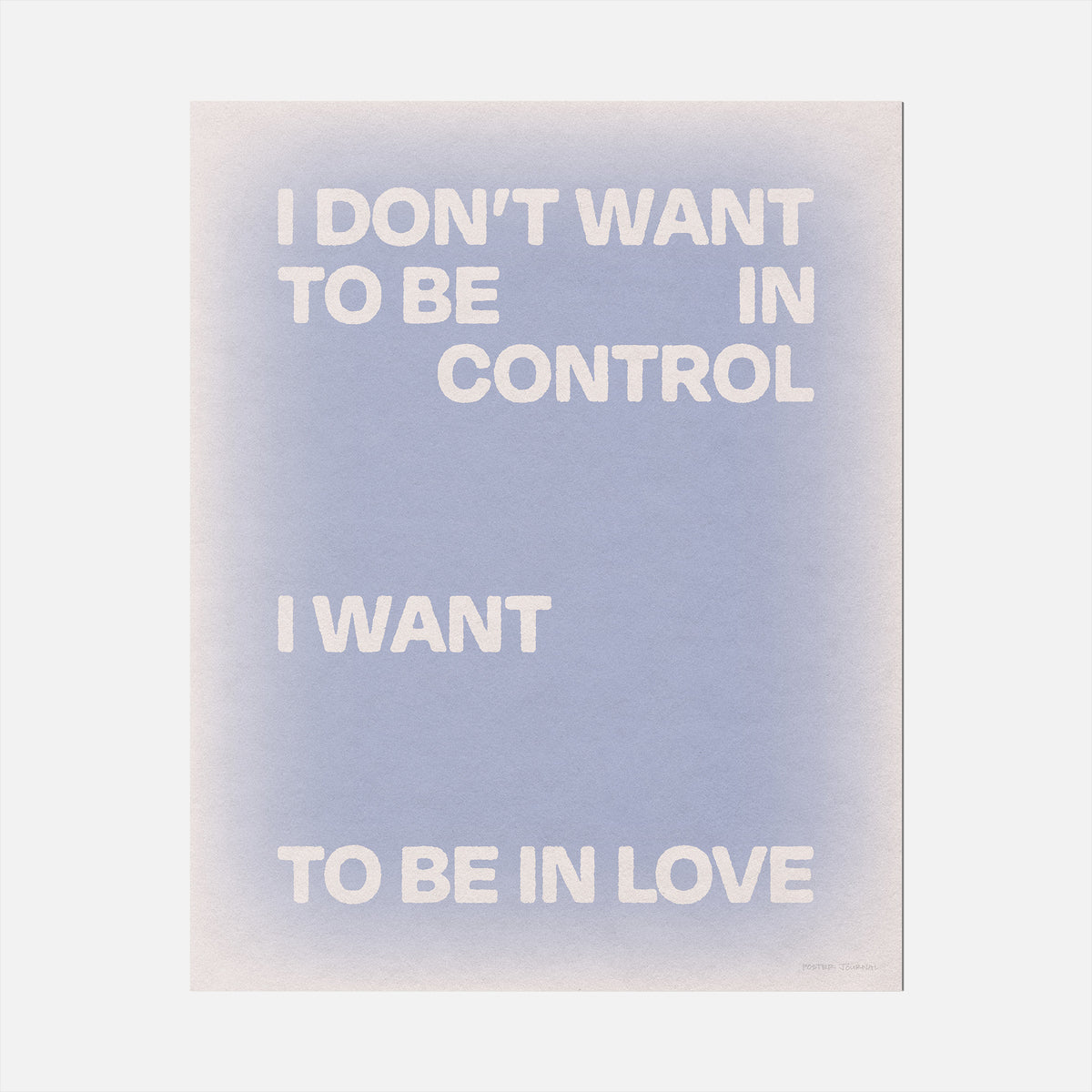 CONTROL PRINT