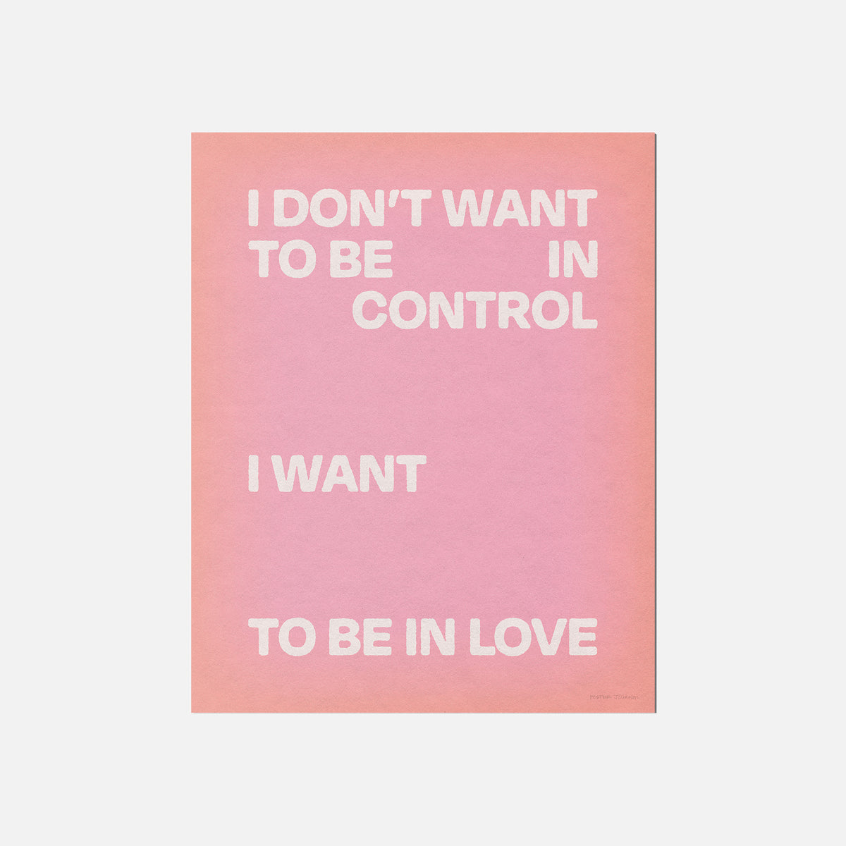 CONTROL PRINT