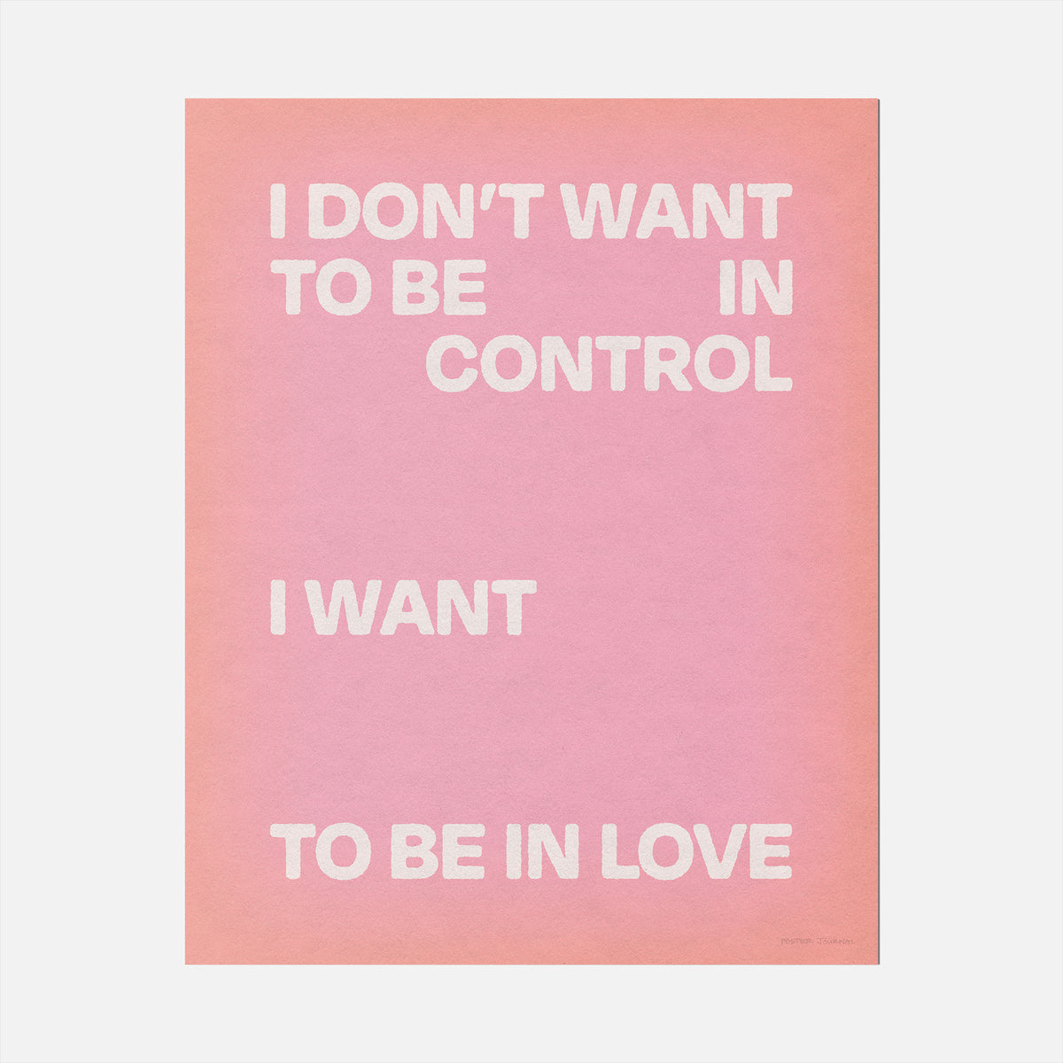 CONTROL PRINT