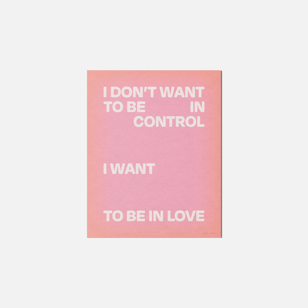 CONTROL PRINT
