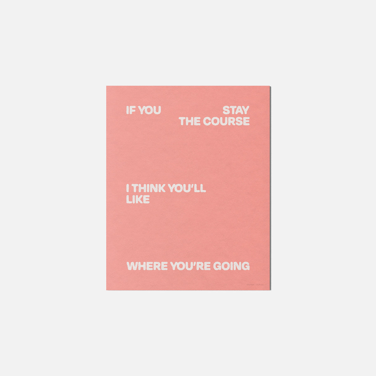 COURSE PRINT
