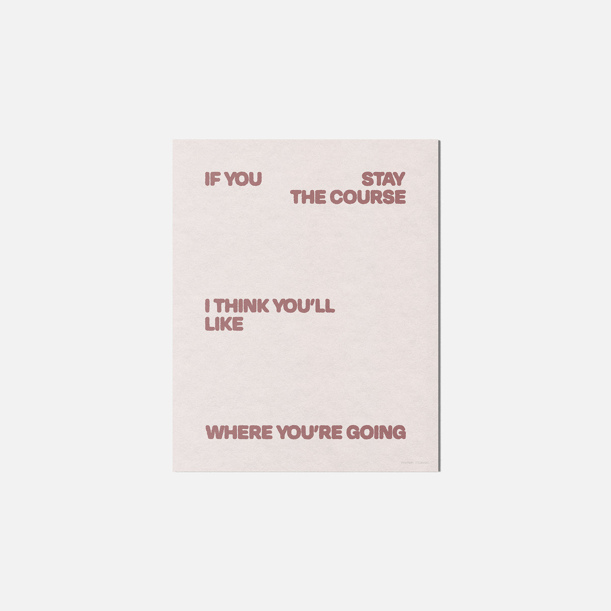 COURSE PRINT