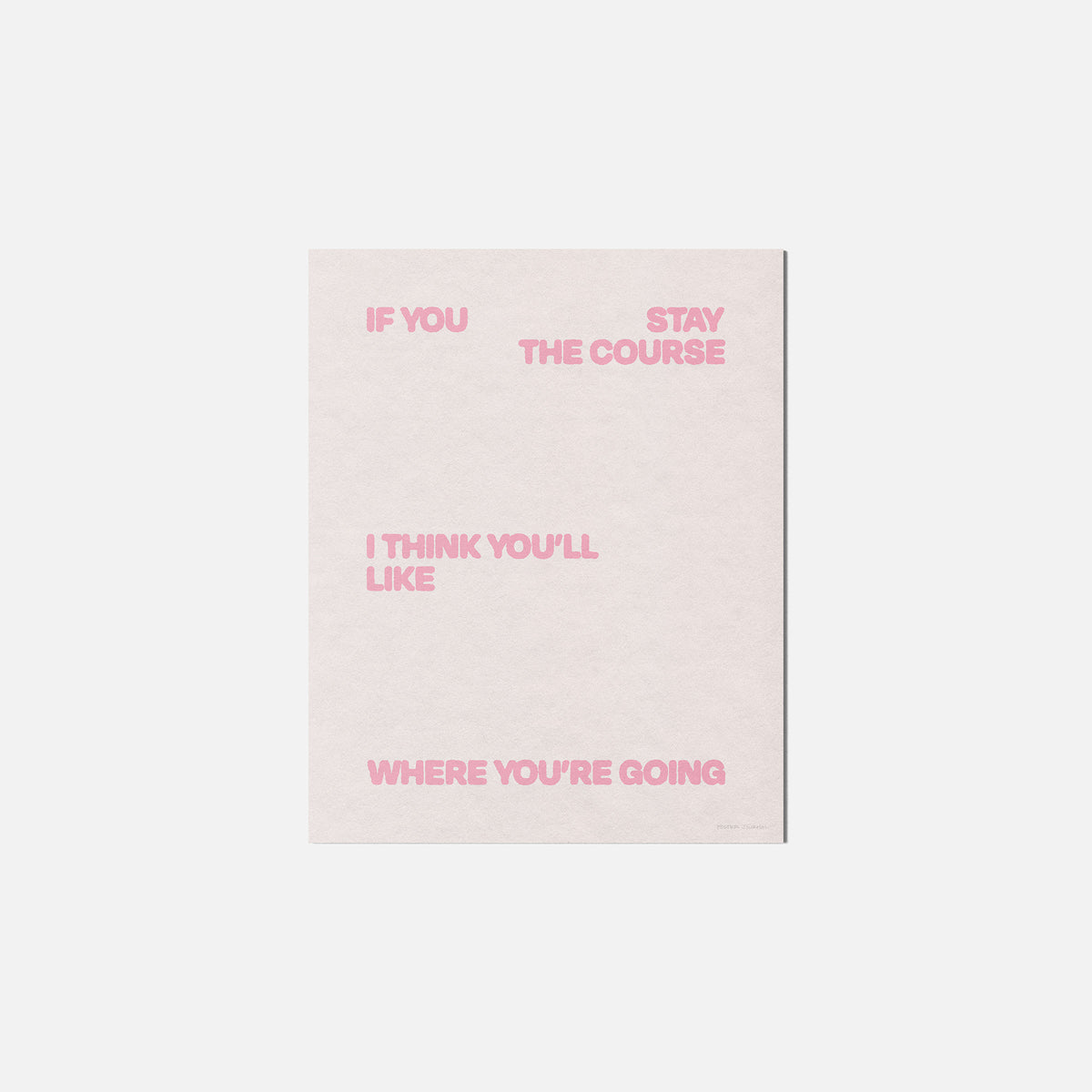 COURSE PRINT