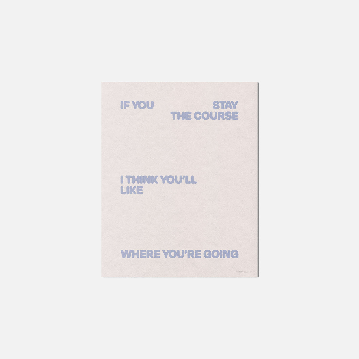 COURSE PRINT
