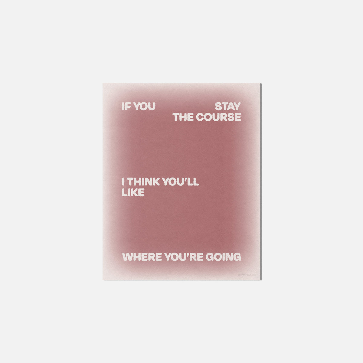 COURSE PRINT