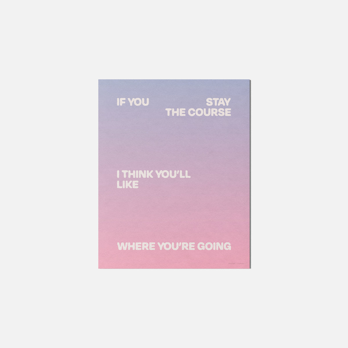 COURSE PRINT