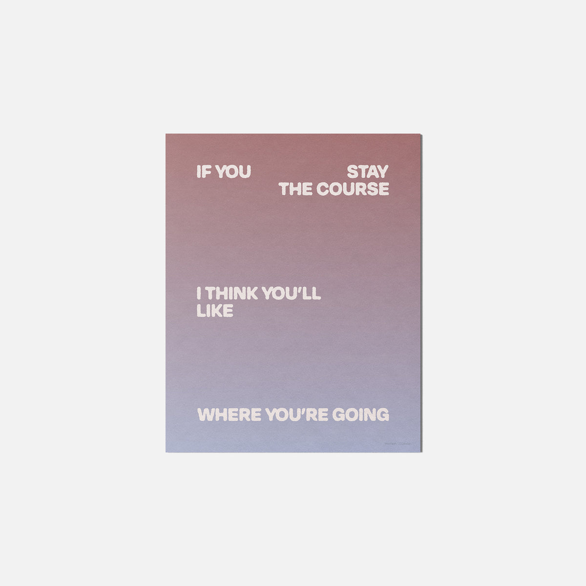 COURSE PRINT