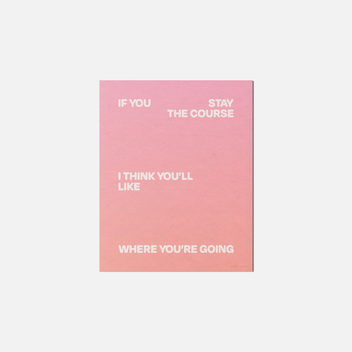 COURSE PRINT