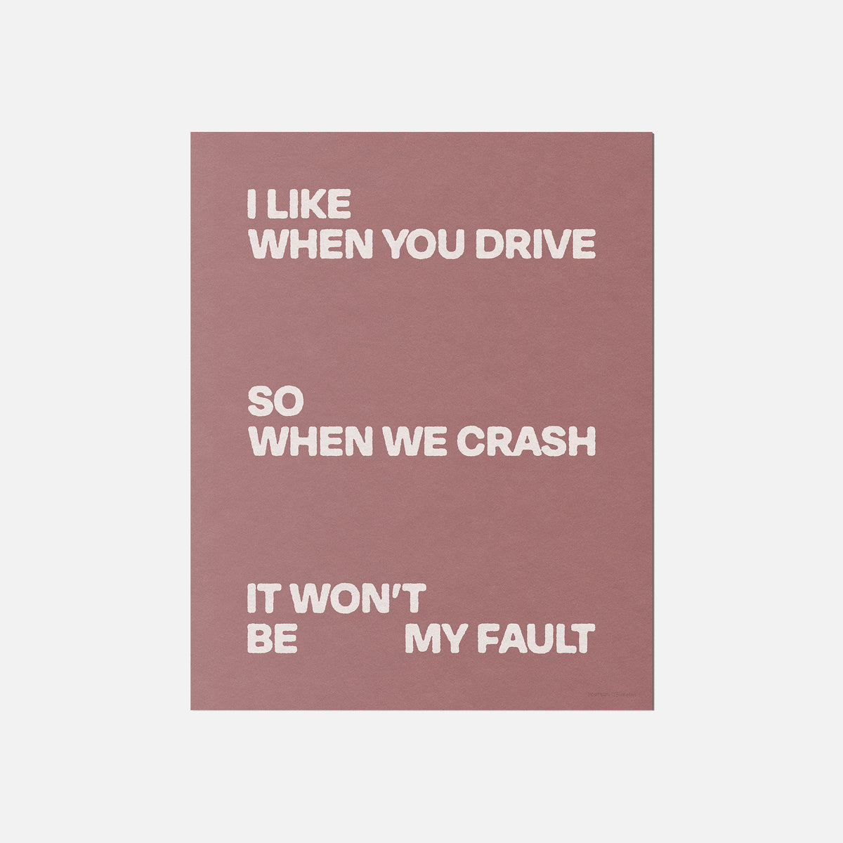CRASH PRINT